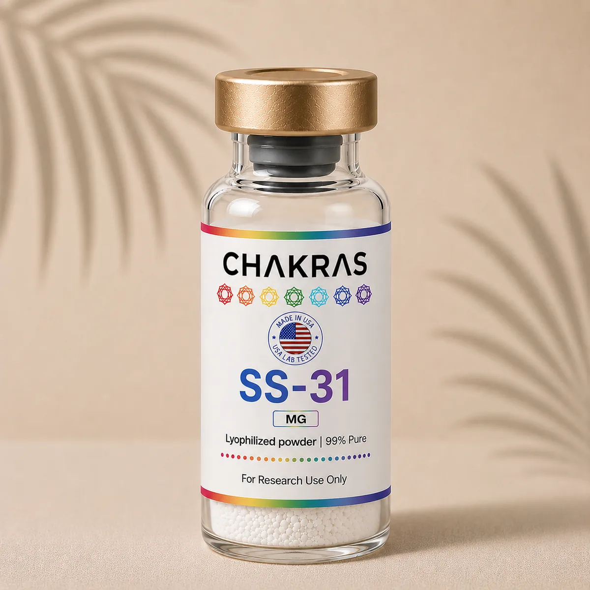 SS-31 research peptide vial