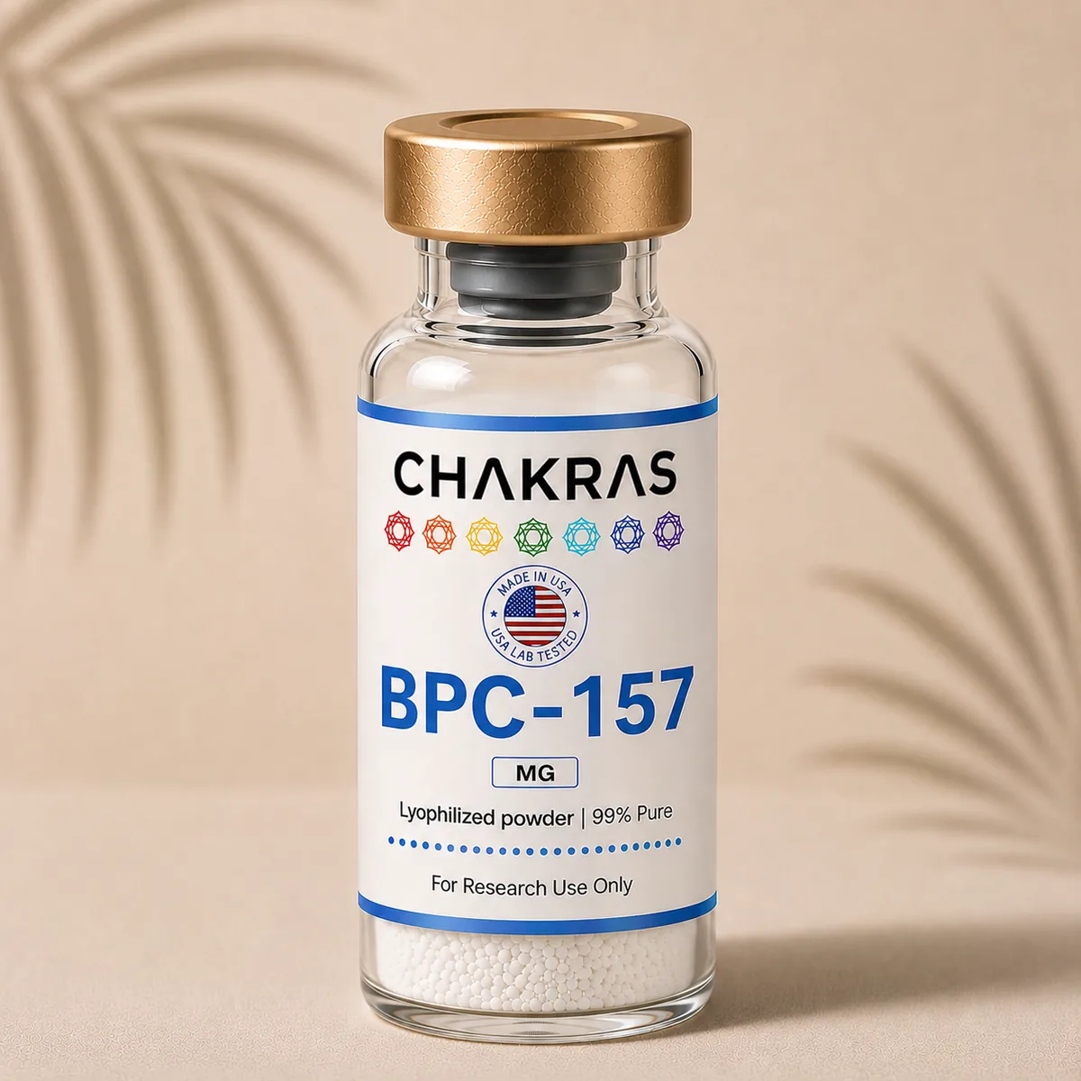 BPC-157 research peptide vial