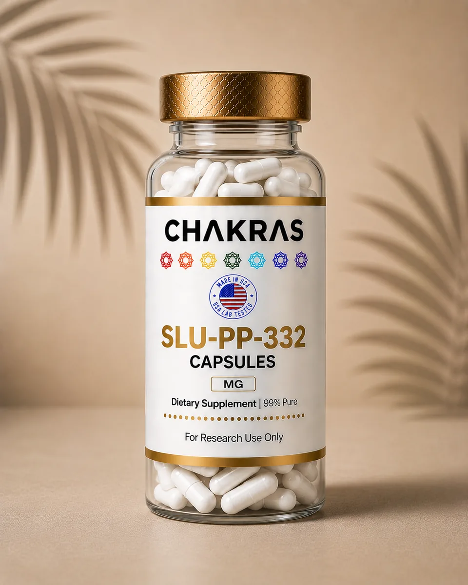 SLU-PP-332 Capsules research peptide vial