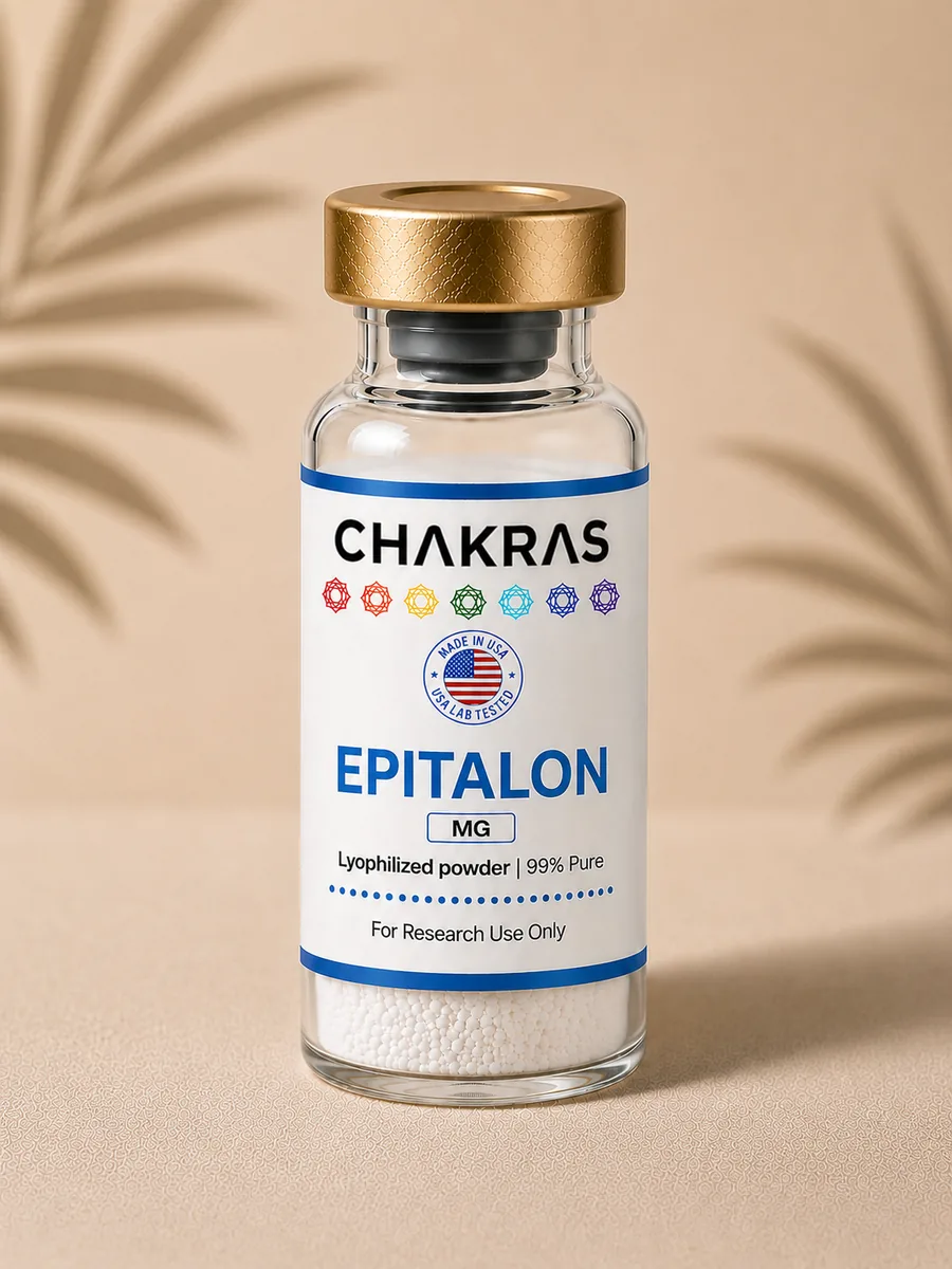 Epitalon research peptide vial